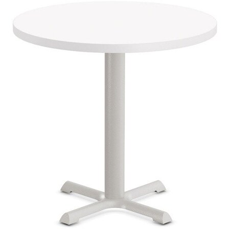 Special-T Table, Round, 36in Dia x 29in, Gray Base/White Top SCTSTAR236GWH